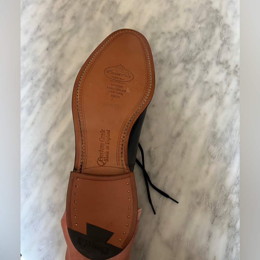 NWOT Church’s Dubai calf leather oxford black - Picture 5 of 14